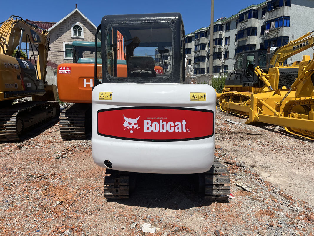 사용 된 미니 발굴기 Bobcat 331 작은 사용 된 포스트 구멍 파기기 중고 발굴기