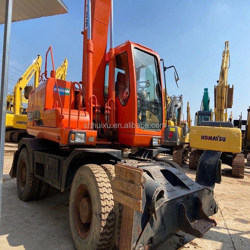 중고품품질 DOOSAN 210W 저비용 발굴기/중고용 수압 크롤러 Doosan 210W 발굴기