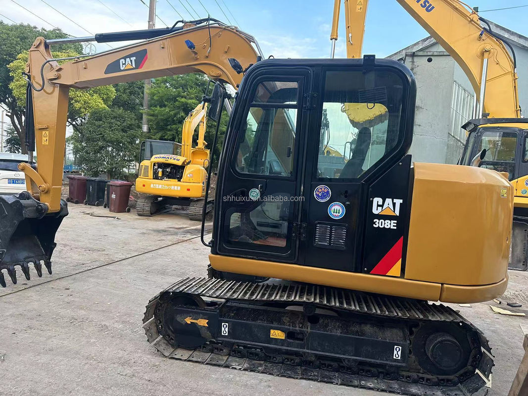 사용된 발굴기 CAT 308E,초기 값싼 크롤러 엑스카바터 CAT 308E 저렴한 가격