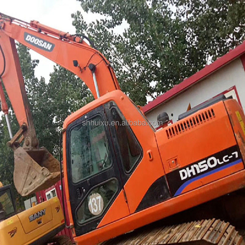 사용 된 수압 크롤러 파기 기계 Doosan DH150/세컨드 핸드 품질의 DOOSAN DH150 낮은 가격으로 파기