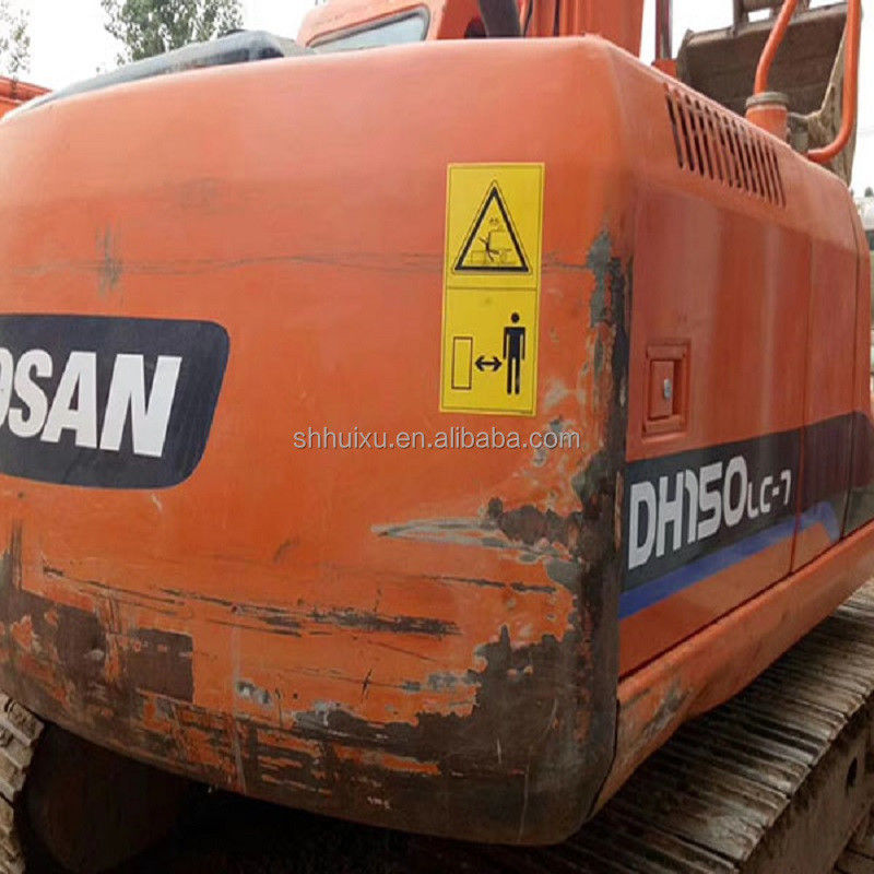 사용 된 수압 크롤러 파기 기계 Doosan DH150/세컨드 핸드 품질의 DOOSAN DH150 낮은 가격으로 파기