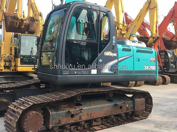 코벨코 SK200 가장 많이 팔리는 중고용 크롤러 발굴기 코벨코 SK200/고품질의 중고용 발굴기 코벨코 SK200 판매