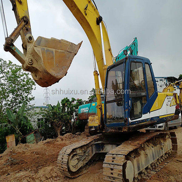 코벨코 SK200 가장 많이 팔리는 중고용 발굴기 사용 된 크롤러 발굴기 Kobelco SK200-3 판매