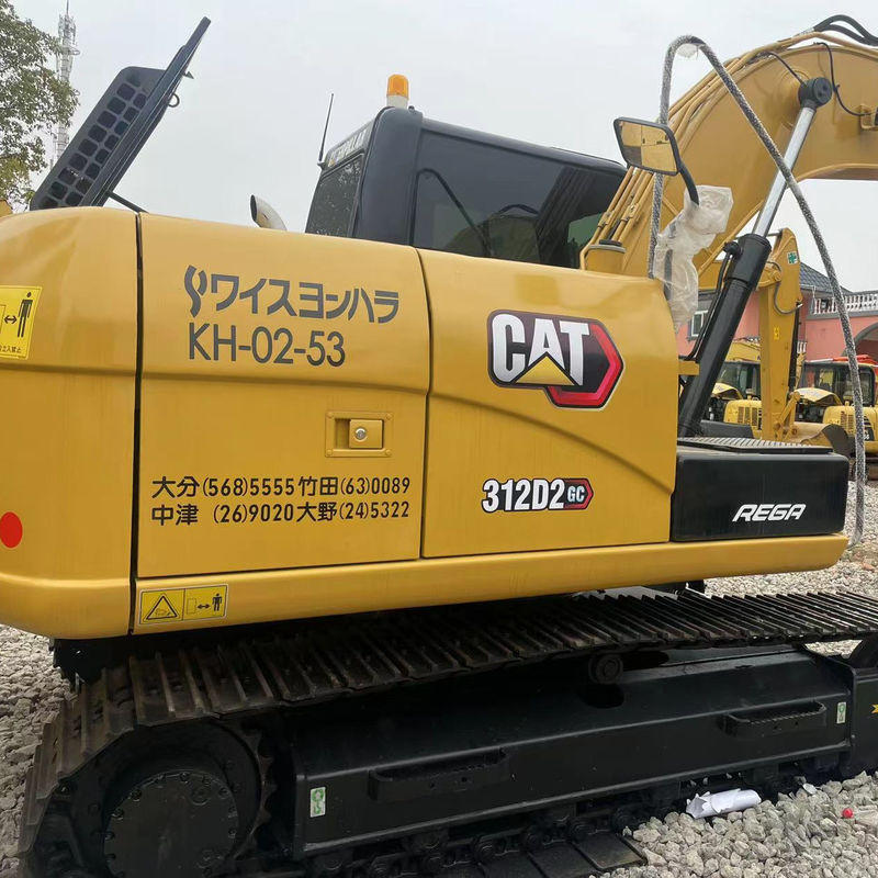 사용 하 여 수압 발굴기 CAT312D 건설 기계, 좋은 작동을 하는 두 번째 손으로 거북이 크롤러 발굴기 CAT312D
