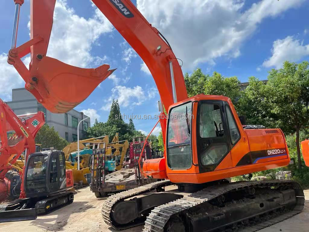 도산 핫 판매 사용 된 발굴기 도산 220 / DOOSAN220 한국 출처 / 사용 된 발굴 기계 최고의 판매 좋은 가격