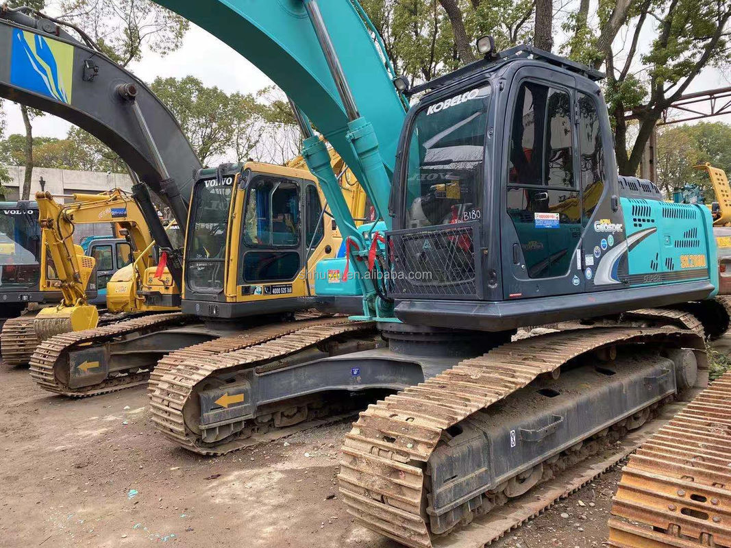 Kobelco SK200 사용 된 발굴기 Kobelco SK260 우수한 품질의 중고용 크롤러 발굴기