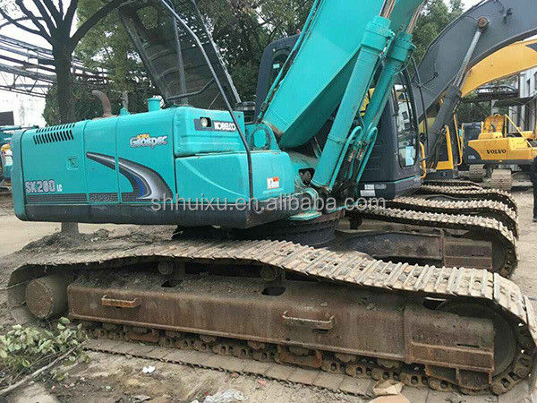 Kobelco SK200 사용 된 발굴기 Kobelco SK260 우수한 품질의 중고용 크롤러 발굴기