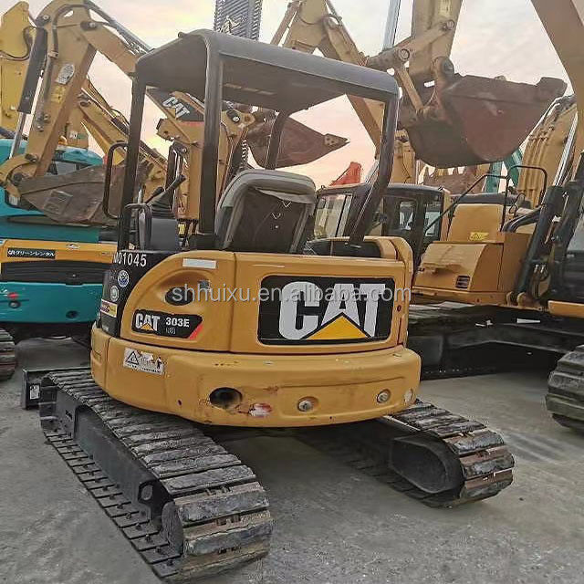 중고품질 중고용 미니 크롤러 발굴기 중고용 CAT303E 3T 중고용 애벌레 발굴기
