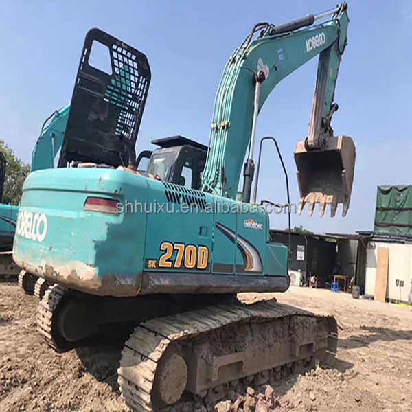 Kobelco SK200 우수한 품질의 중고용 크롤러 발굴기 사용 된 발굴기 Kobelco SK270D 저렴한 가격