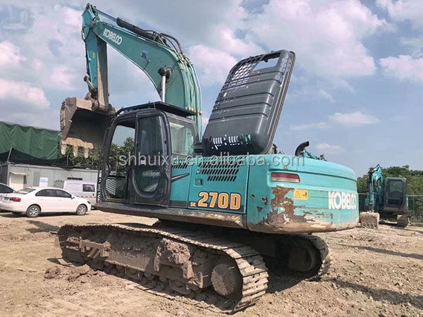 Kobelco SK200 우수한 품질의 중고용 크롤러 발굴기 사용 된 발굴기 Kobelco SK270D 저렴한 가격
