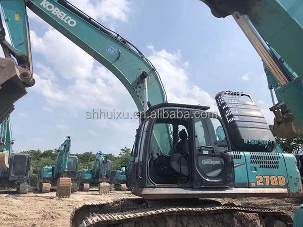 Kobelco SK200 우수한 품질의 중고용 크롤러 발굴기 사용 된 발굴기 Kobelco SK270D 저렴한 가격