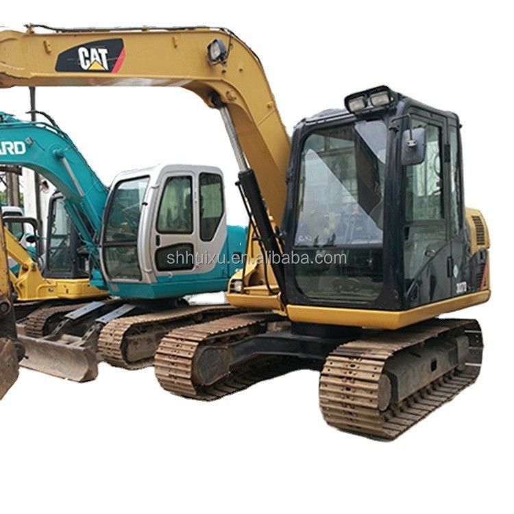 사용 된 발굴기 cat307 미니 크롤러 발굴 기계 발굴기 사용 된 CAT307D 7T Caterpillar 발굴기 Caterpillar 재고 중