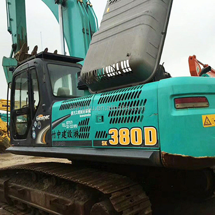 Kobelco SK200 우수한 품질의 중고용 크롤러 발굴기 Kobelco SK380/사용 발굴기 Kobelco SK380 저렴한 가격