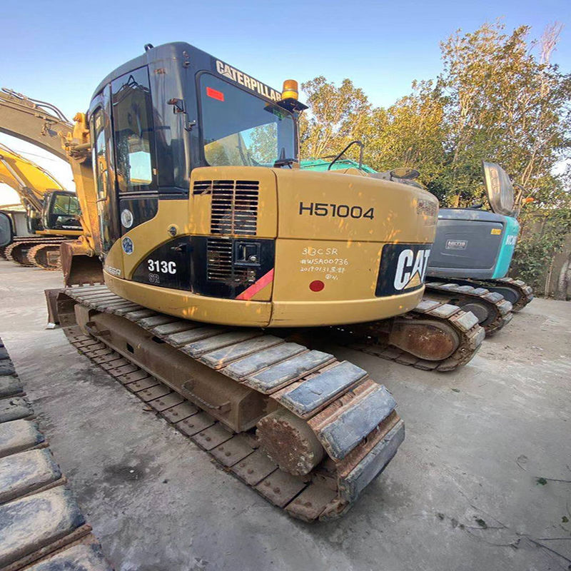 중고품 좋은 품질 크롤러 발굴기 중고용 Caterpillar cat313C / 중고용 일본 엔진 cat313C