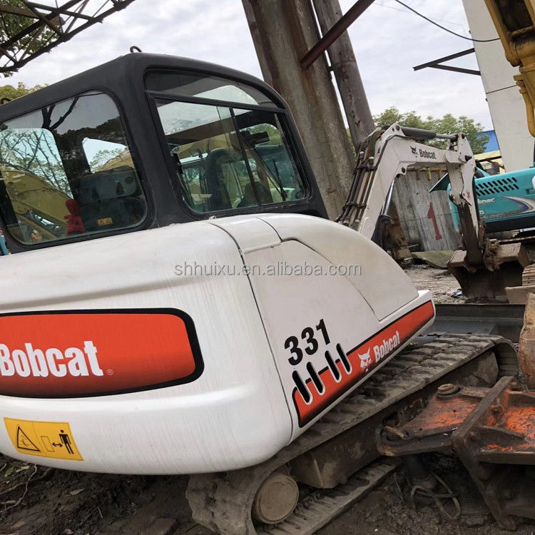 고품질의 중고용 크롤러 발굴기 BOBCAT331 3.1T 사용 된 발굴기 발굴 기계 판매