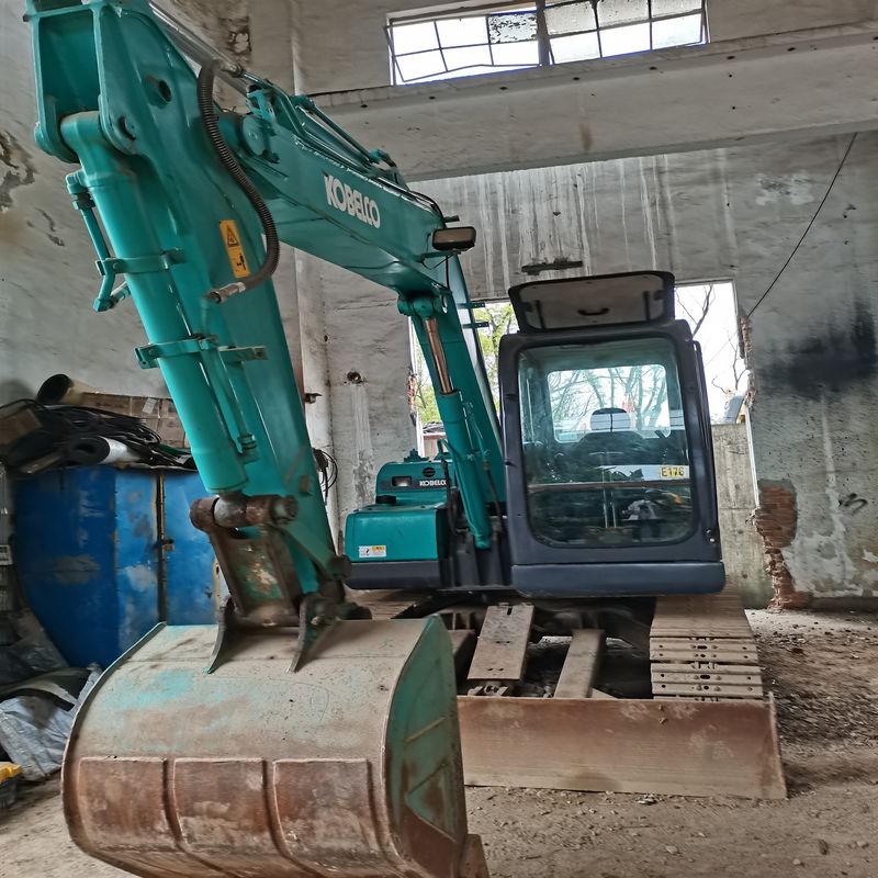 실제 촬영 90% 신품 일본 원본 사용된 KOBELCO SK 75 크롤러 발굴기 판매용 사용된 KOBELCO 75 일본 기술 발굴기