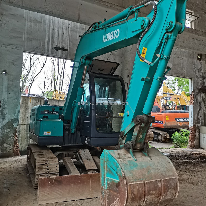 Kobelco SK200 사용 된 미니 발굴기 Kobelco SK75 좋은 품질 저렴한 가격 중고용 수압 크롤러 발굴기 일본 원산