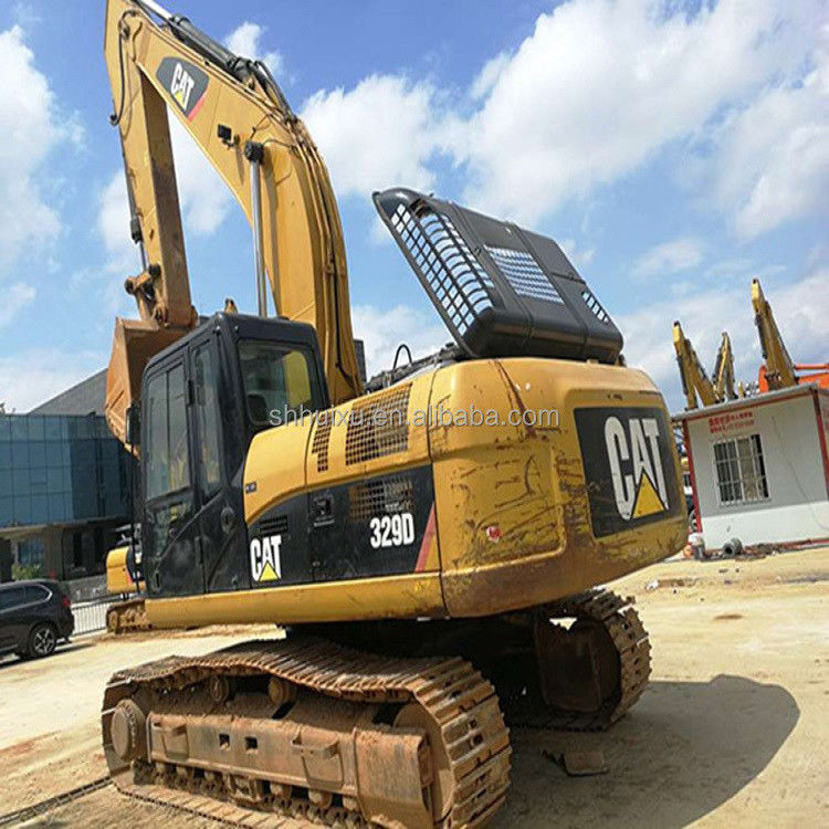 사용된 애벌레 발굴기 329d/ 중고용 애벌레 발굴기 CAT329 좋은 상태 판매