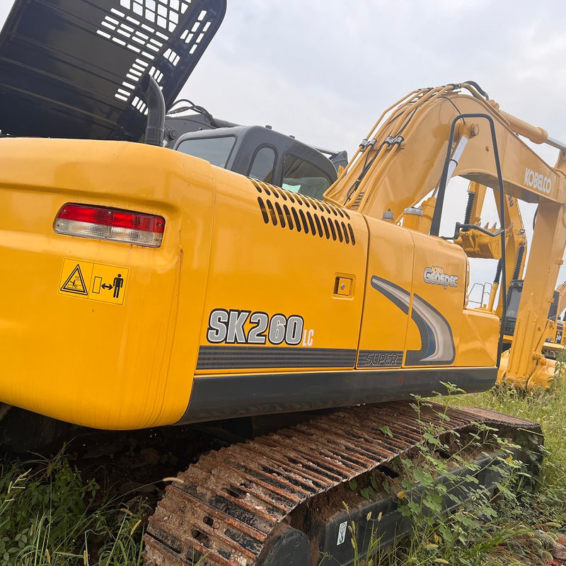 사용 된 발굴기 Kobelco SK260 사용 된 기계 사용 된 기계 사용 된 26 톤 손 땅 발굴기 사용 된 발굴기