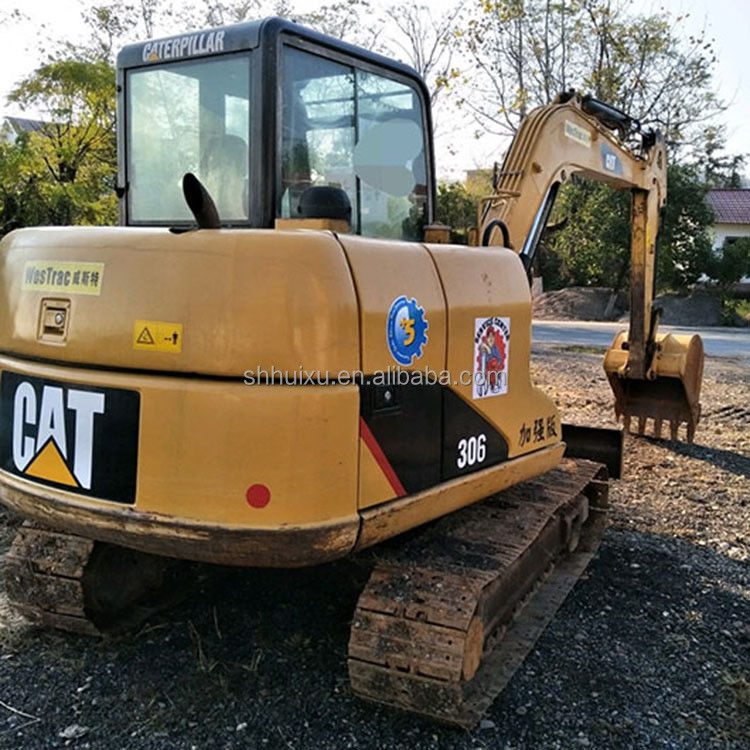 중고 Caterpillar Excavator 중고용 소형 수압 크롤러 발굴기 CAT306 좋은 품질 Caterpillar 재고