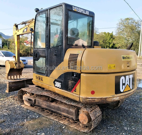 중고 Caterpillar Excavator 중고용 소형 수압 크롤러 발굴기 CAT306 좋은 품질 Caterpillar 재고