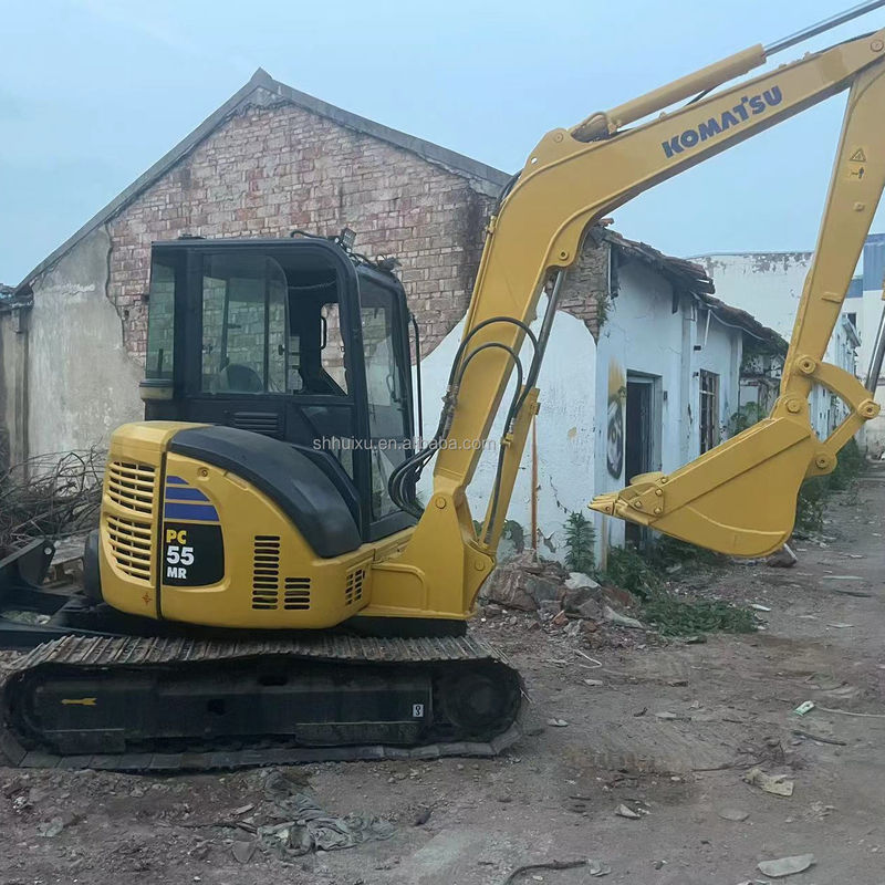 고품질 KOMATSU PC55MR 중고용 수압 크롤러 발굴기 일본 출처/중고용 미니 발굴기 KOMATSU PC55MR 저렴한 가격