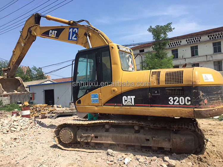 일본 사용된 CAT 320 발굴기 중고형 수압 크롤러 발굴기 CAT320C 좋은 상태 판매 CAT 303 cat 306 발굴기