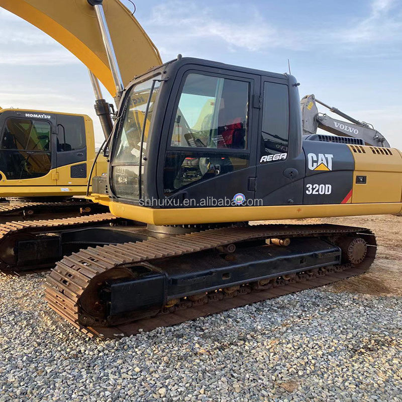 사용 된 래터필 320b 크롤러 발굴기 중고용 수압 크롤러 발굴기 CAT320D 일본 출처 판매 Caterpillar 재고