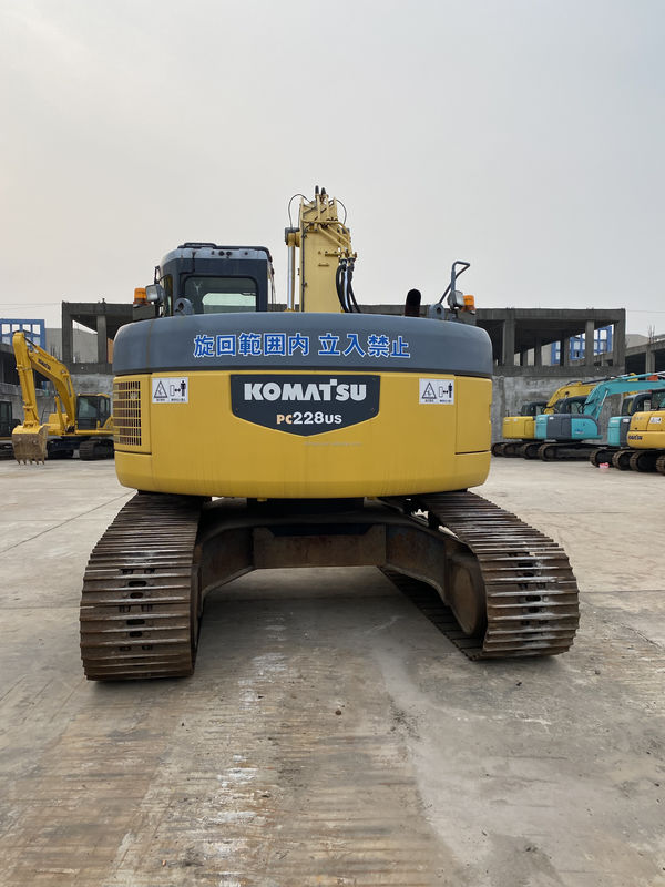 코마쓰 사용 된 발굴 기계 KOMATSU PC228US 일본 원산지/중고용 수압 크롤러 발굴기 좋은 품질의 코마쓰 발굴기