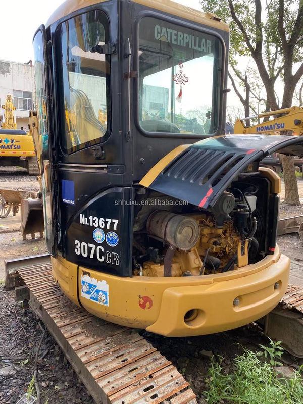 일본 출처 중고품 품질 좋은 수압 크롤러 발굴기 CAT307C 7T/중고용 미니 발굴기 CAT307C 저렴한 가격