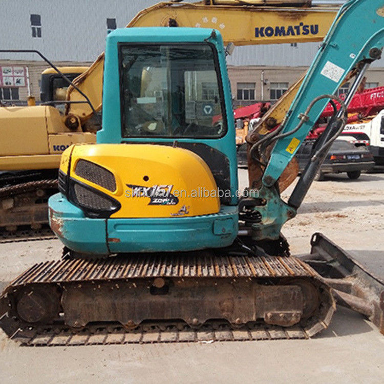 일본 품질 사용 된 발굴기 Kubota 161 작은 6.1 톤 미니 중고용 크롤러 발굴기