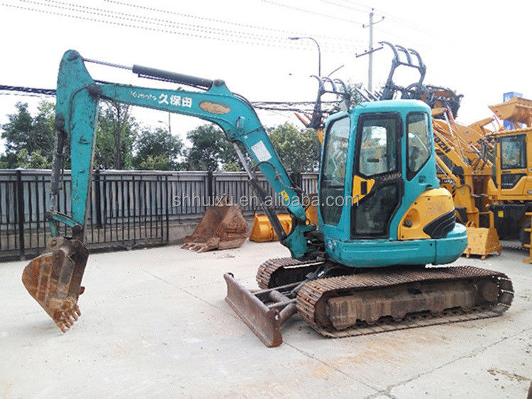 일본 품질 사용 된 발굴기 Kubota 161 작은 6.1 톤 미니 중고용 크롤러 발굴기