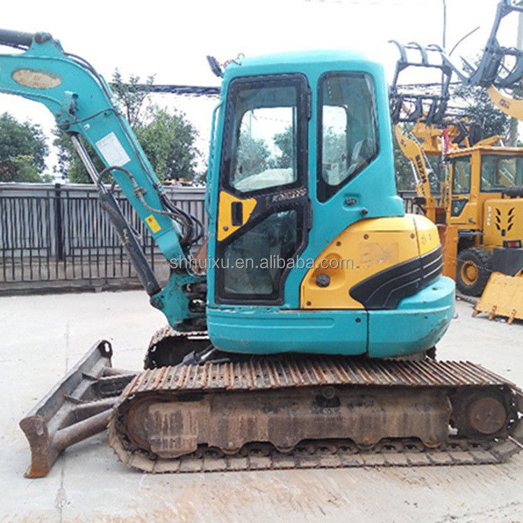 일본 품질 사용 된 발굴기 Kubota 161 작은 6.1 톤 미니 중고용 크롤러 발굴기