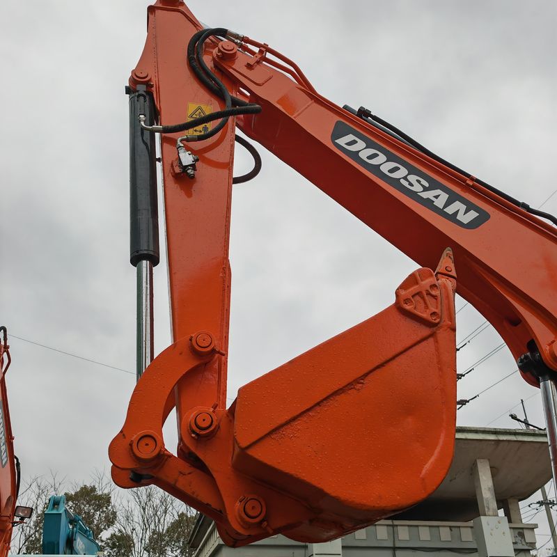 5.5 톤 미니 사용 된 Doosan Dx55 사용 된 발굴기 0.75m3 버킷 용량