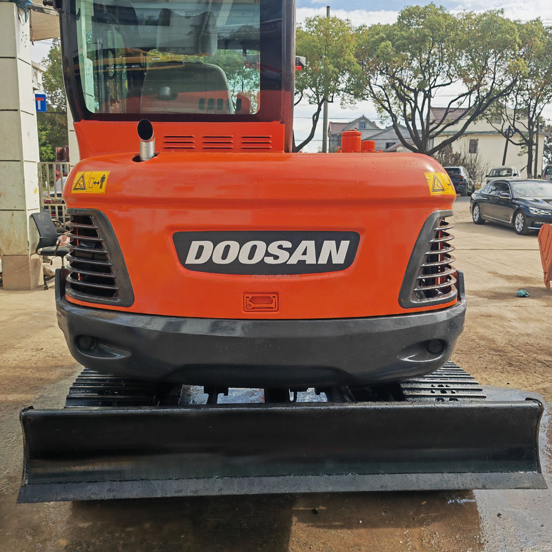 6톤 미니 사이즈 사용 된 발굴기 사용 된 Doosan Dx60 6000KG 0.21m3 버킷 용량