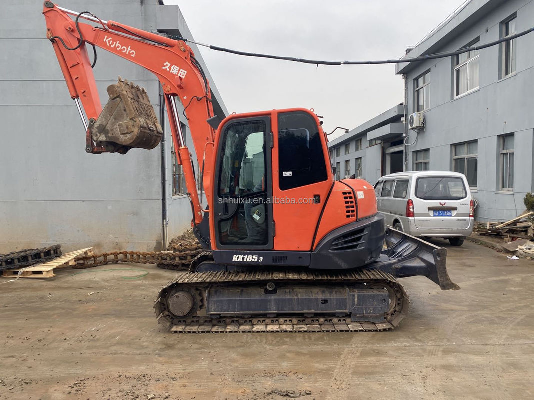수압 크롤러 발굴기 좋은 상태 사용 된 Kubota185 합리적인 가격 판매 / 중고 일본 발굴기 Kubota185