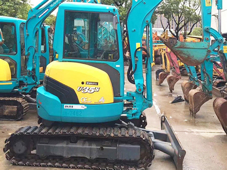 크롤러 발굴기 사용 된 KUBOTA35 KXU35/ 중고 일본 엔진 KUBOTA KX35 KX U35 35