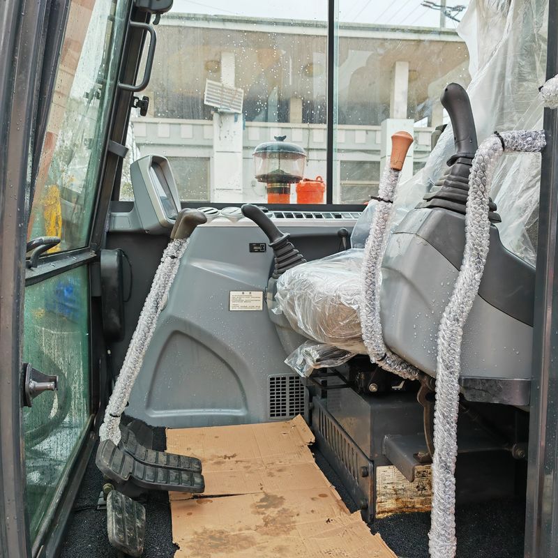 중고용 Doosan 미니 발굴기 Dx55 중고용 미니 발굴기 원색