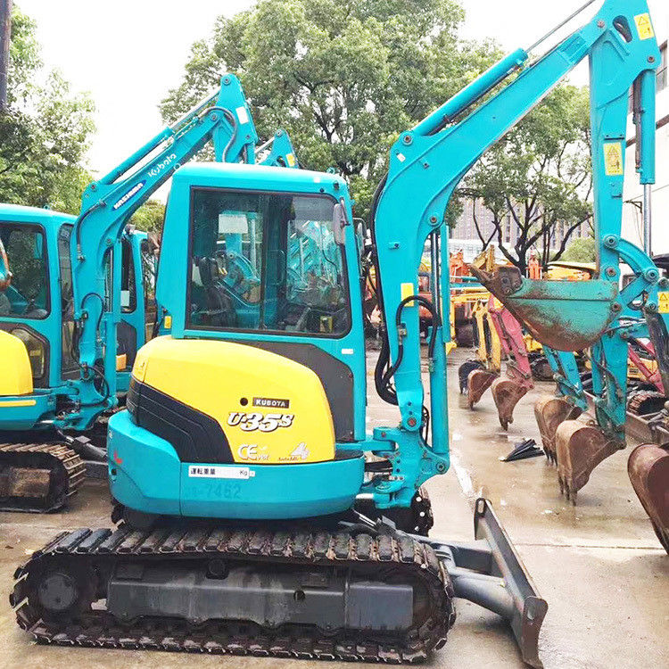 크롤러 발굴기 사용 된 KUBOTA35 KXU35/ 중고 일본 엔진 KUBOTA KX35 KX U35 35