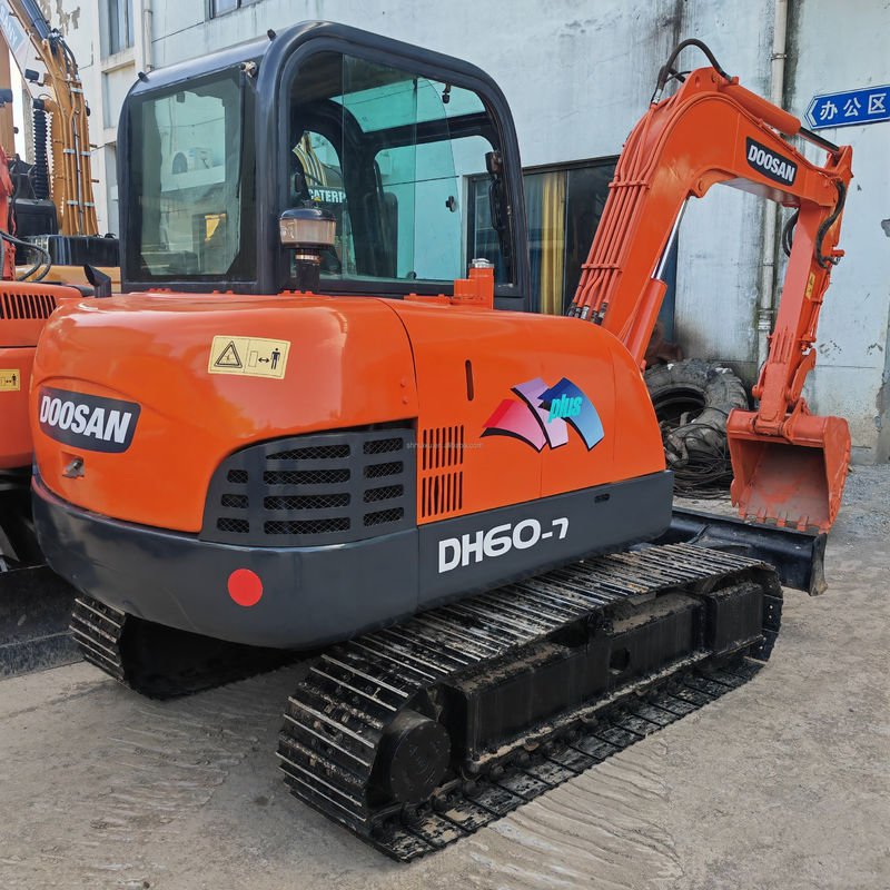 DH60 Dx60 Dh6 사용 된 도산 발굴기 중고용 발굴기 5.5 톤