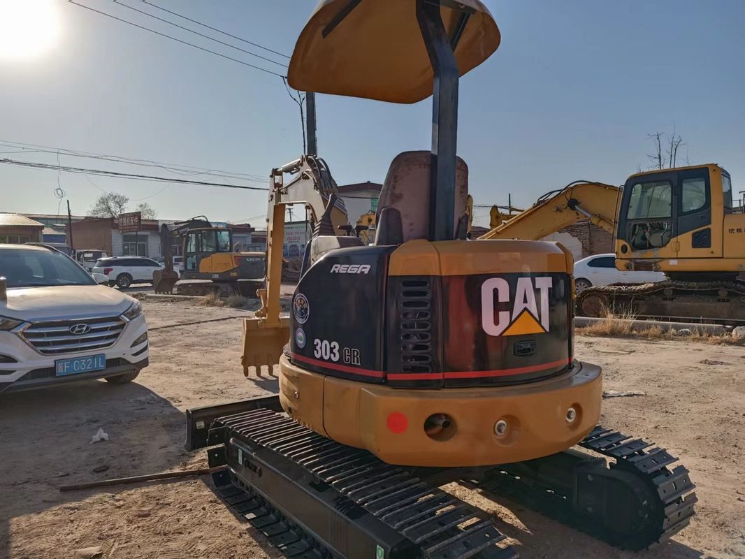 소형 발굴기 CAT 303 수압 토양 이동 기계 판매1톤 2톤 3톤 사용 된 발굴기 cat301.5 CAT302 CAT303