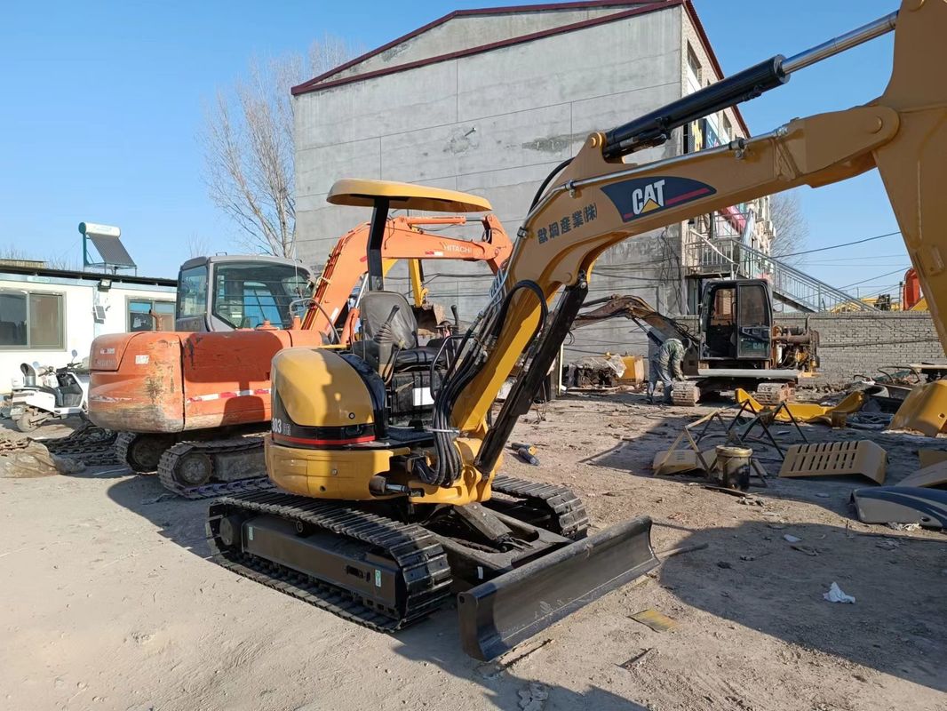 소형 발굴기 CAT 303 수압 토양 이동 기계 판매1톤 2톤 3톤 사용 된 발굴기 cat301.5 CAT302 CAT303
