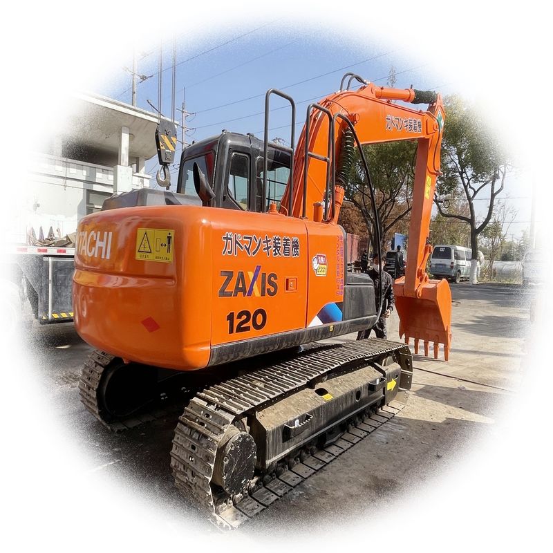 사용 된 기계 사용 된 발굴기 발굴기 HITACHI 120 저렴한 가격에 판매