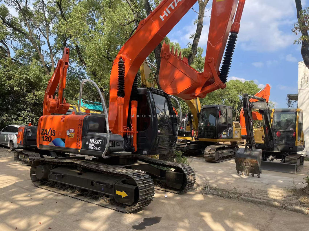 크롤러 사용 된 발굴기 HITACHI ZX120 발굴기 HITACHI ZX60 ZX70 ZX120 ZX130 건설 장비