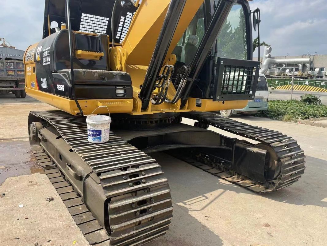 큰 크롤러 발굴기 CAT 330D 두 번째 손 발굴기 사용 된 무거운 기계 30 톤 수압 크롤러 배크호 큰 발굴기
