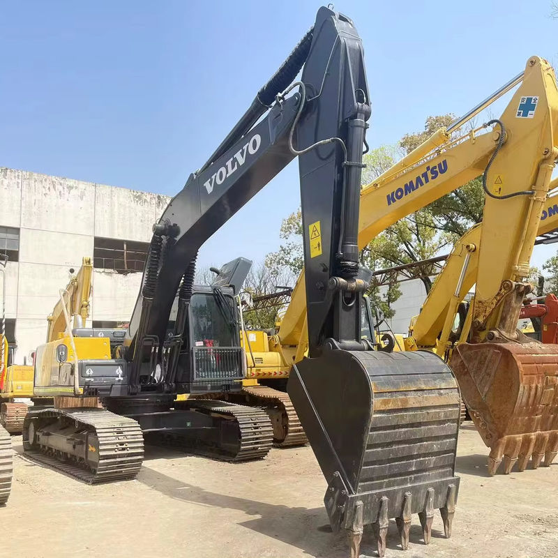 21000kg 사용 된 수압 크롤러 발굴기 중고 Volvo Ec210 1.1m3 버킷 용량