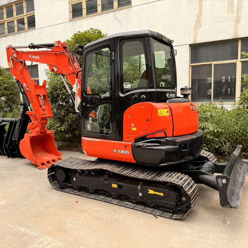 사용 된 발굴기 kubota165 사용 된 크롤러 Janpan용 발굴기 오리지널 건설 기계 사용 된 미니 발굴기 6.5 톤