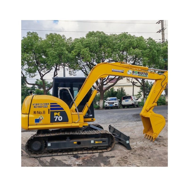 사용 된 발굴기 코마츠 PC70-8 기계/ 중고 크롤러 타입 코마츠 PC70-8 200-8 130 일본 건설 기계