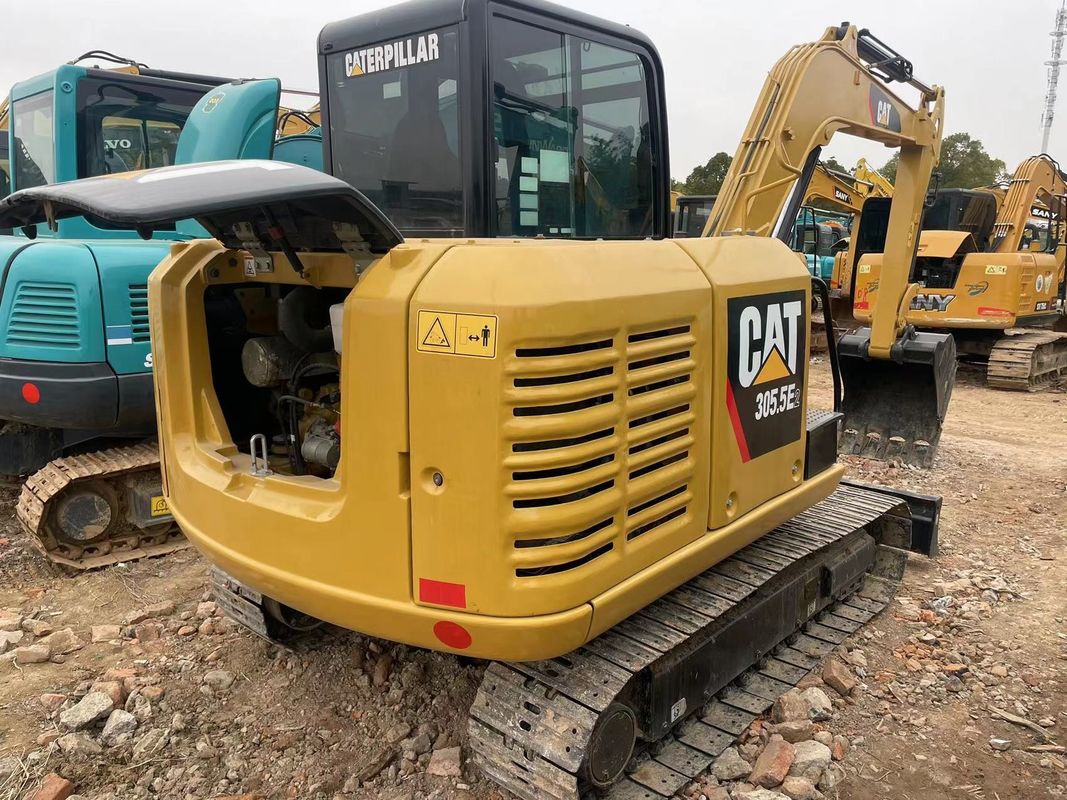 다른 건설 기계 MiNi 중고용 CAT305.5 수압 크롤러 배크호 발굴기 UAE에서 사용 된 발굴기