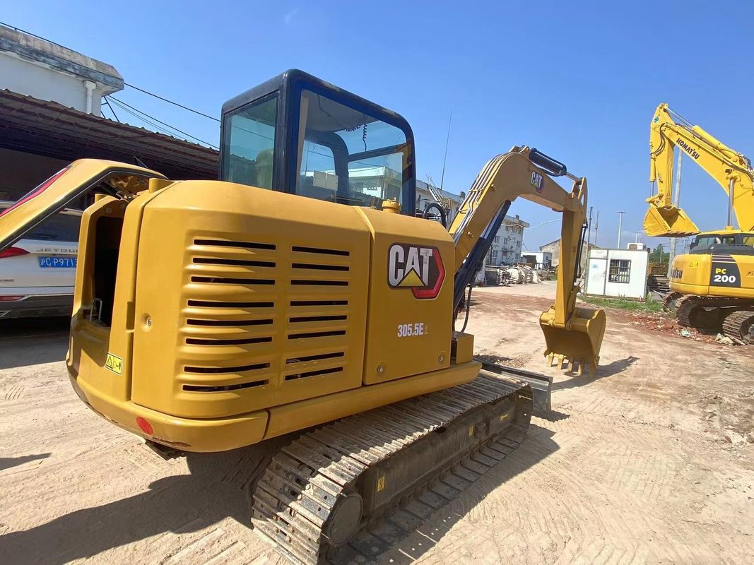 다른 건설 기계 MiNi 중고용 CAT305.5 수압 크롤러 배크호 발굴기 UAE에서 사용 된 발굴기